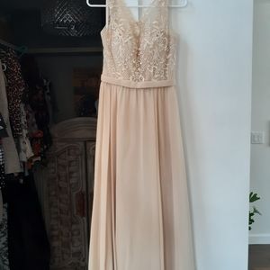 Kennedy Blue "Jade" bridesmaid dress, Champagne 2